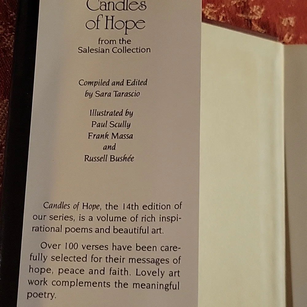 SALESIAN COLLECTION set of 3 books Splendor & Majesty Promise Of Hope Candles Of